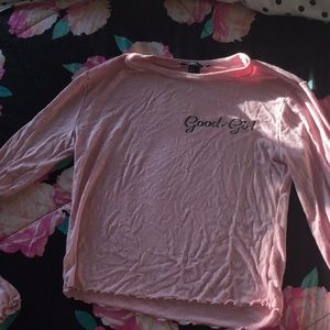Forever 21 “Good Girl” Crop Shirt